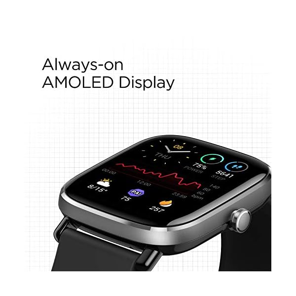 Amazfit GTS 2 Mini Smart Watch 1.55” AMOLED Display, Sports Watch with GPS, 70 Sports Modes, 14 Days Battery Life, Heart…