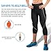 Men Neoprene Slimming Pants for Weight Loss Hot Thermo Sauna Sweat Capri Fitness Workout Body Shaper