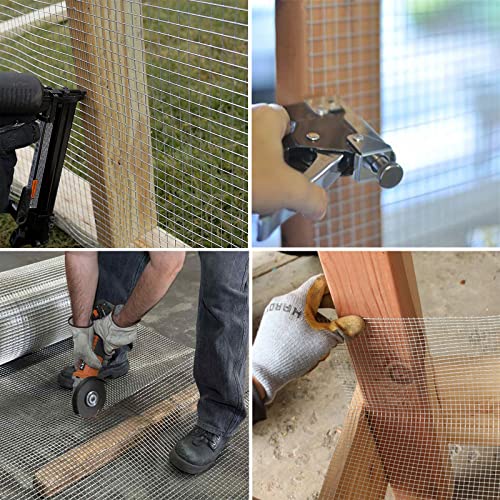 Nueve Deer Hardware Cloth 1/2 inch 48 x 100 Ft 19 Gauge Hot Dipped