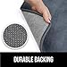 Gorilla Grip Original Thick Memory Foam Bath Rug, 24x17, Cushioned, Soft Floor Mats, Absorbent Premium's Bathroom Mat Rugs, Machine Washable, Luxury Plush Comfortable Carpet for Bath Room, White