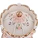 B&S FEEL 3-Horse Carousel Music Box Melody Carrying You from Castle in The Sky(Laputa)(White)