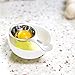Egg Separator Acevan Egg Yolk White Separator 304 Stainless Steel (18/8) Egg Divider Filter - Dishwasher Safe Food Grade Cooking Kitchen Gadget - Silver