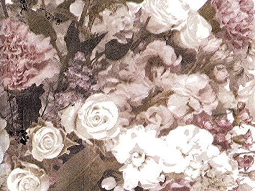 Victorian Floral Print Design Gift Grade Tissue Paper Sheets - 15" x 20" Choose Package Amount (48)