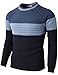 H2H Mens Casual Slim Fit Pullover Sweaters Long Sleeve Lightweight Thin Fabric Various Patterned