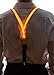Neon Nightlife Men's Light Up LED Suspenders, One Size, Yellow