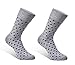 Puentes Denver Colorful Mens Dress Socks - 3 Pack Set - Fun Patterns Polka Dot Gift Boxed - Size 7-12