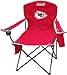 Coleman NFL Cooler Quad Folding Tailgating & Camping Chair with Built in Cooler and Carrying Case, Kansas City Chiefs