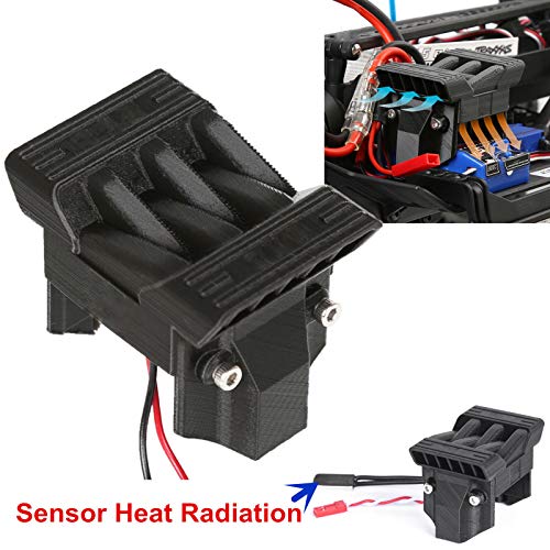 ESC Cooling Fan Heat Radiator for 1/10 RC Crawler Traxxas TRX-4 TRX4 Defender