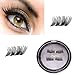 False Magnetic Eyelashes -Angel Kiss 1 Pair 4 Pieces Ultra-thin 0.2mm Fake Mink Eyelashes for Natural Look, Reusable Best Fake Lashes, Perfect for Deep Set Eyes & Round Eyes - Best Makeup Accessories