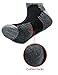 6 Pack Mens Athletic Hiking Boot Work Socks,Cotton Crew Sock with Cushion