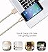 Lightning Cable, VP 2Pack 10 FT iPhone Charger Cord nylon braided for Apple iphone SE, iPhone 7, 6s, 6s+, 6+, 6,5s 5c 5,iPad Mini, Air, iPad 6, iPod (2Pack 10FT Golden)