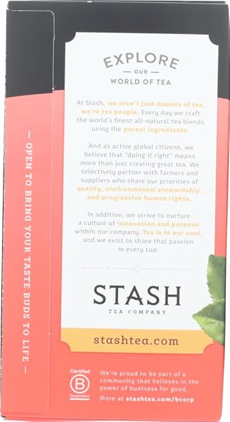 STASH TEA PEACH TEA, 20 CT, 2 PK