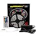 SUPERNIGHT LED Strip Lights , 5-Meter Waterproof Flexible Color Changing RGB SMD5050 150 LEDs Light Strip Kit with 44 Key Remote and 12V Power Supply