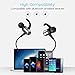 Bluetooth Headphones, OldShark Wireless Sports Earphones Smart Magnetic In Ear Earbuds with Mic, IPX6 Waterproof Sweatproof Stereo Headset, Noise Cancelling for Gym Running Workout, Space Gray