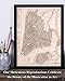 New York City Map Art From 1844 - Old City Street NYC Map, Antique Wall Hanging Home and Office Decor, Classic Gift for Old Map Collectors, 11x14 Unframed Patent Print Poster