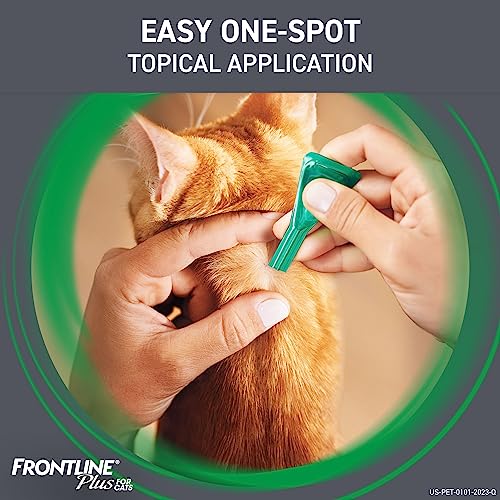 FRONTLINE Plus Flea and Tick Treatment for Cats Over 1.5 lbs., 8 Treatments Pricepulse