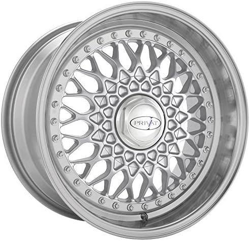 Privat REMEMBER Silver Wheel with Machined Lip (16x7"/4x100mm, +20mm offset)