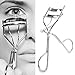 WYAO Eyelash Curler - Professional Make up Tools with 1 Replacement Silicone Refill Pads, Easy-to-Use to Get Beautiful Eye Lashes