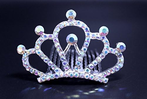Exquisite Baby/Flower Girls Rhinestones Tiara Crown Comb