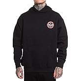 Sullen Men's Creative Corp Tattoo Lifestyle Graphic Long Sleeve Pullover Hooded Fleece Sweatshirt