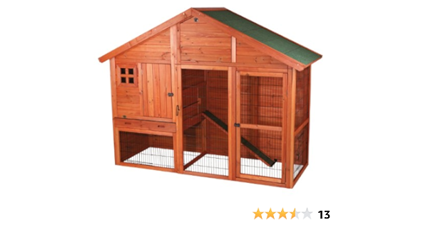trixie rabbit hutch