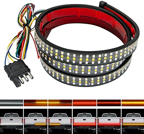 thumbnail image 2 of TRUE MODS 60" 3-Row LED Tailgate Light Bar – Sequential Signals, Brake, Reverse 2 of 2