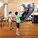 MD Sports 2-Player Foldable Arcade Basketball Game Features 8 Different Game Options Includes 3 Basketballs and Air Pump