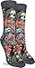 Good Luck Sock Women's Floral Sloths Socks, Adult, Shoe Size 5-9