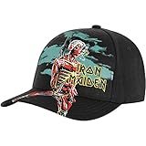 Iron Maiden Men's Somewhere In Time Baseball Cap Fitted Black