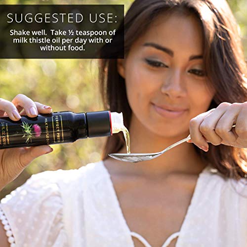 Perfect Press NonGMO Milk Thistle Oil Milk Thistle Extract Benefits