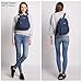 AOTIAN Small Lightweight Nylon Backpack for Girls and Women - 9 Liters Blue