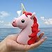 New 2600mah Red Unicorn Shaped Emoji Cute Funny Cartoon Gift Power Bank External Battery Portable Mobile Phone Charger For Iphone Ipad Samsung Galaxy Note All Tabletes ...