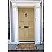 Front Door Mat for Outdoor Entrance - 18 Inch Length, 30 Inch Width (Scrolls) - Welcome Mat - Waterproof Doormat Rugs for Front Patio Entryway - Outdoors & Indoor Floor Mats by Achim Home Decor