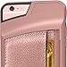 Smartish iPhone 6 Plus/6s Plus Wallet Case - Wallet Slayer Vol. 2 [Slim Protective Kickstand] Credit Card Holder for Apple iPhone 6s Plus/6 Plus (Silk) - Rose Gold