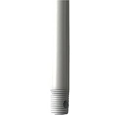 24in Ceiling Fan Extension Downrod in Matte White