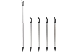 LT Easiyl 5pcs Metal Retractable Replacement Stylus Regular Pen Touch Pen Compatible with Nintendo New 3DS XL