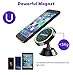 Car Mount，KAVVO Magnetic Car holder 360° Rotation Universal Stick-on Dashboard Mount Holder Compatible iPhone X/8/7/6, Android Smartphones, Galaxy S7 / S6
