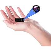 Mini Surveillance Camera - Compact Size - Indoor & Outdoor Use - High Definition (HD) 1080p - No WiFi - 512GB Compatible - Mo