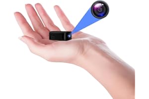 Mini Surveillance Camera - Compact Size - Indoor & Outdoor Use - High Definition (HD) 1080p - No WiFi - 512GB Compatible - Mo