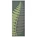 Gaiam Premium Print Yoga Mat, Sincerity Leaf, 6mm