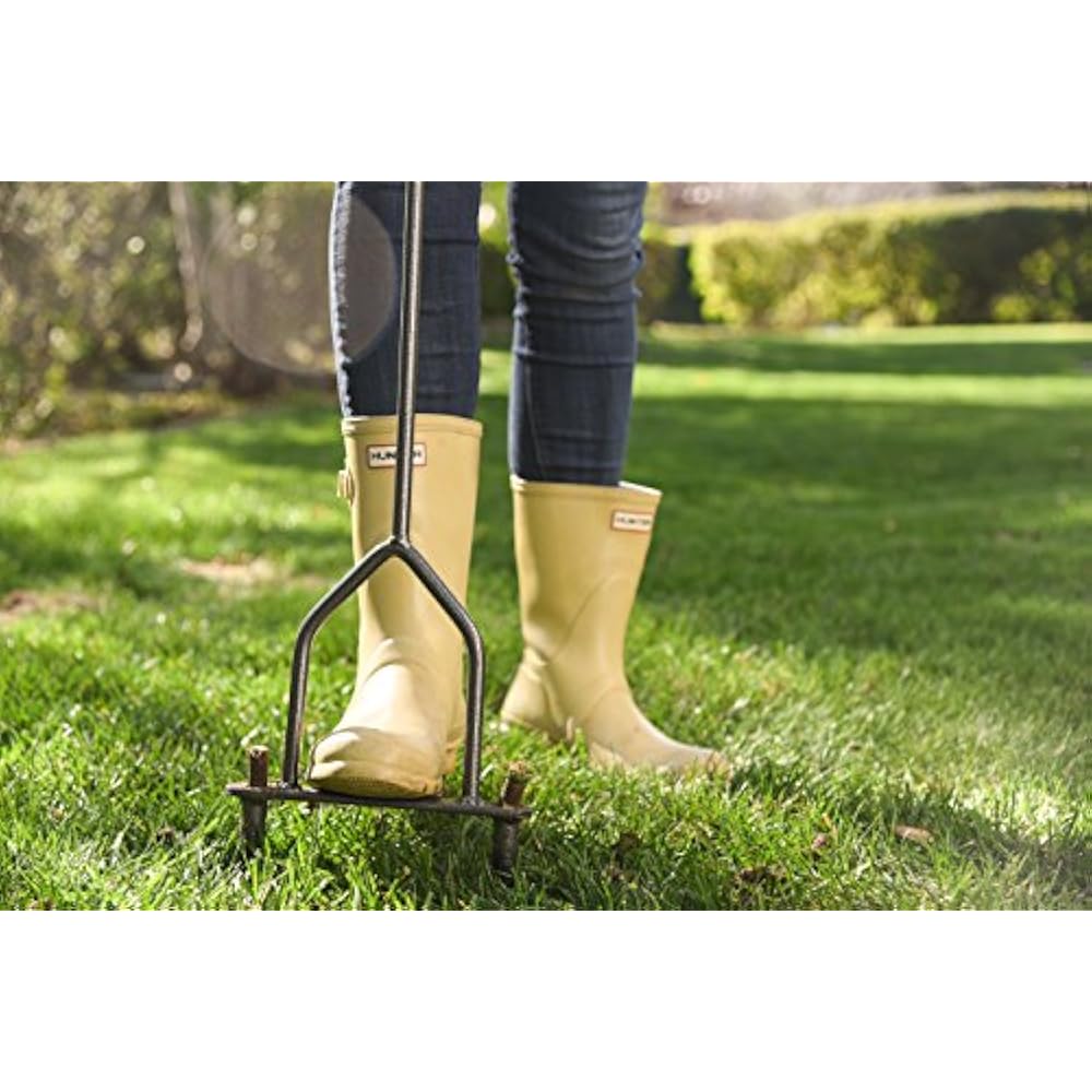 Yard Manual Lawn Aerators Butler Coring Grass Dethatching Turf Plug