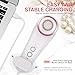Face Brush, VOGCREST Facial Cleansing Brush 3-in-1 Best Sonic Facial Brush Set Waterproof Face Skin Scrubber for Gentle Exfoliating,Deep Cleansing, Rechargeable (Sonic Rose)