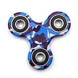 NEWBEA Hand Spinner Tri-Spinner Fidget Spinner Toy Stress Reducer, Navy
