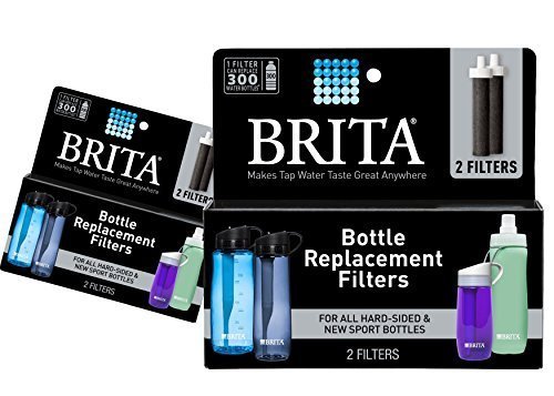  Brita Replacement Bottle Filters, 2 Ct. ea., 4 total filter