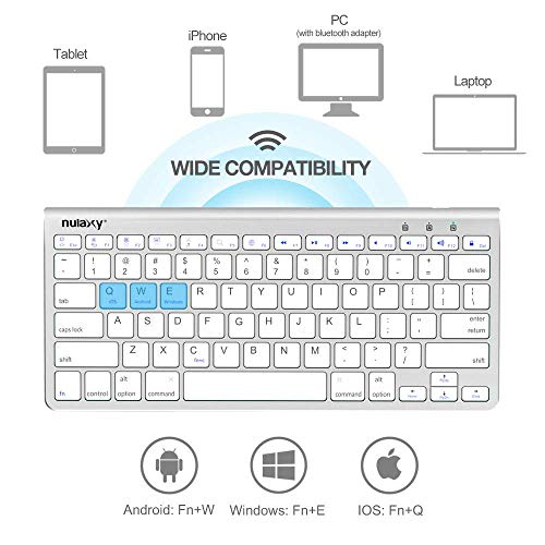 5 Nulaxy+Wireless+Bluetooth+Keyboard+Compatible