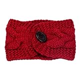 Tonsee Women's Korean Style Headwear Head Wraps Crochet Twist Flower Elastic Headbands