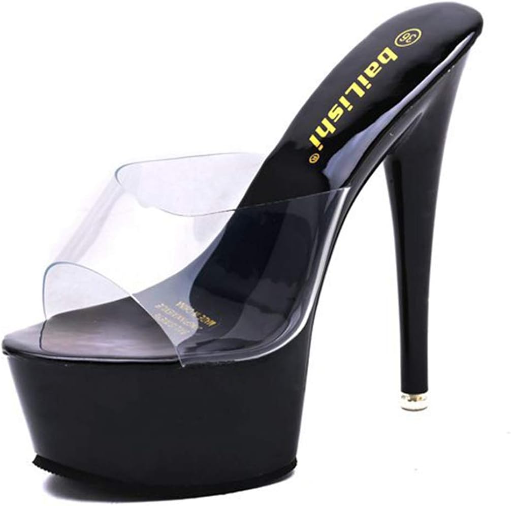 clear platform mules