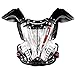EVS Sports VEXBK-M VEX Chest Protector (Clear/Black, Medium) - VEX-CLR-M