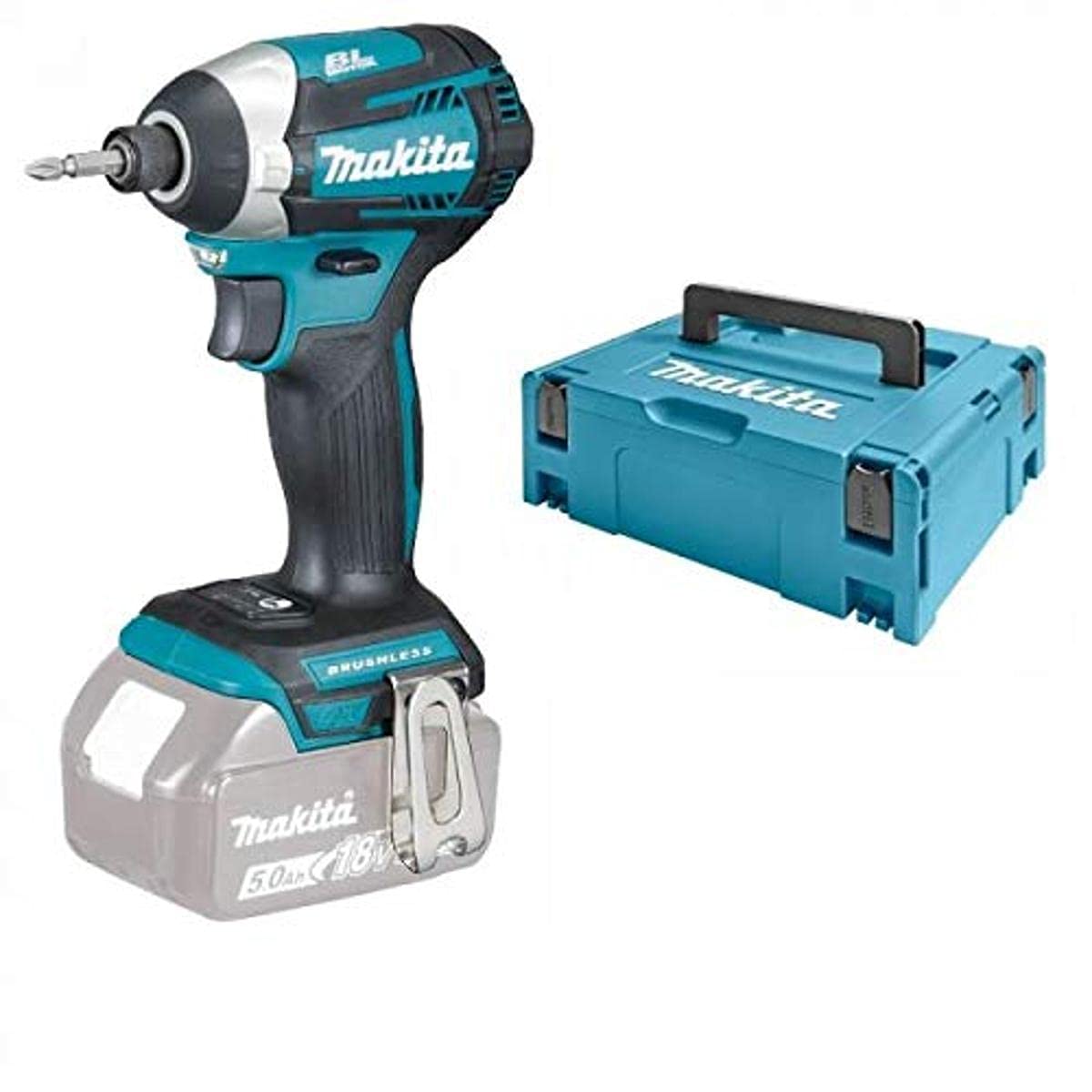 Makita Visseuse à Chocs 18 V Li-Ion 175 Nm (Machine Seule) + Coffret Mak Pac Makita- Dtd154Zj