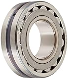 SKF 22208 E/C3 Explorer Spherical Roller Bearing, Straight Bore, Standard Tolerance, Steel Cage, C3 Clearance, Metric, 40mm Bore, 80mm OD, 23mm Width, 11000rpm Maximum Rotational Speed, 22000lbf Static Load Capacity, 22900lbf Dynamic Load Capacity
